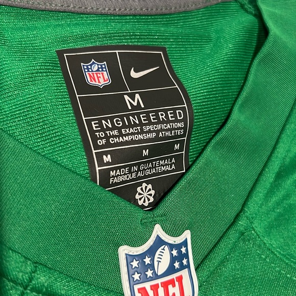 Philadelphia Eagles 🦅 #62 Jason Kelce Kelly Green On Field NFL Nike Jersey - Picture 2 of 11